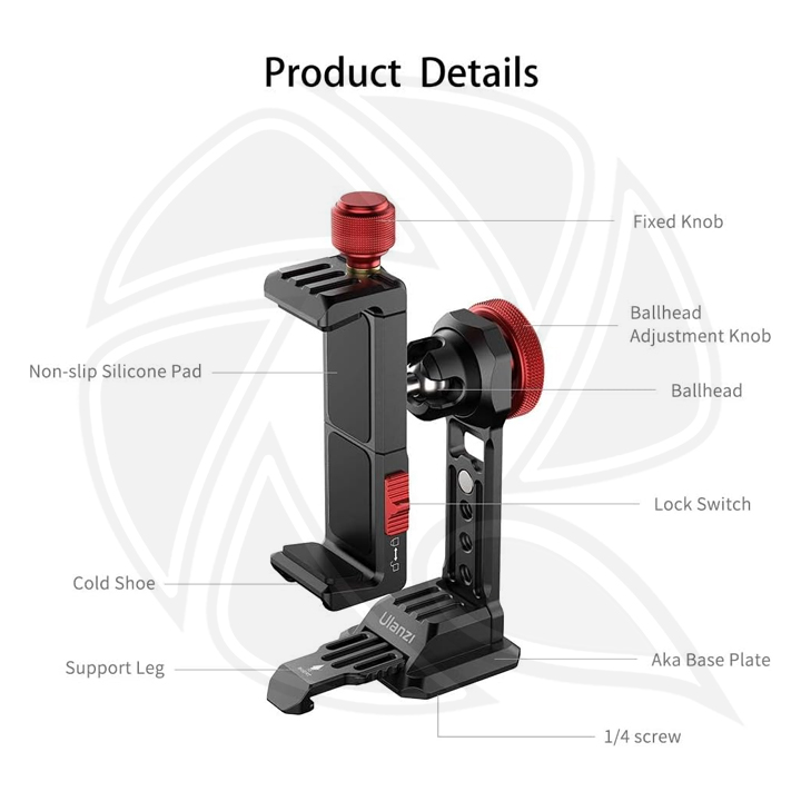 ULANZI ST-14 Metal phone tripod mount (2110)