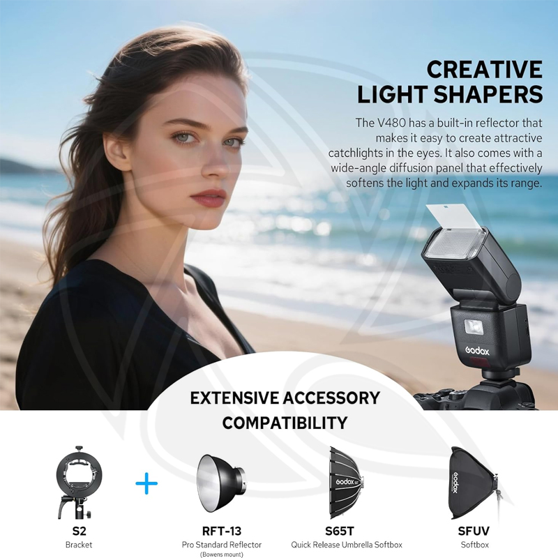 GODOX Ving Camera flash V480S
