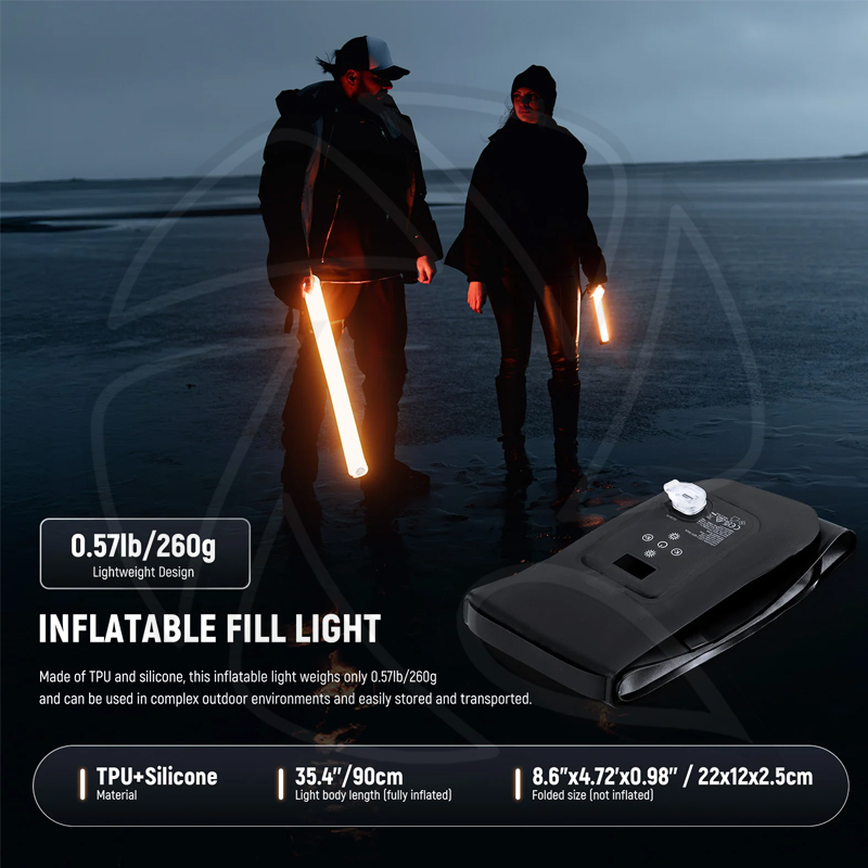 NEEWER GC21B BASICS 21W Bi-Color Handheld Inflatable LED Fill Light (10105245)