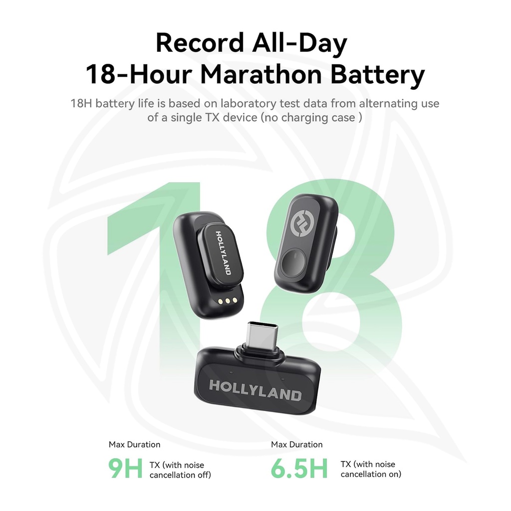 HOLLYLAND LARK A1Mini  Type C 2Person Space Gray