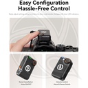 HOLLYLAND LARK M2S 2in1 Version Charging Case (Space Gray) 2person camera &amp; Type c