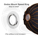 GODOX -SAGD /mount adapter ring for quick release Parabolic softbox