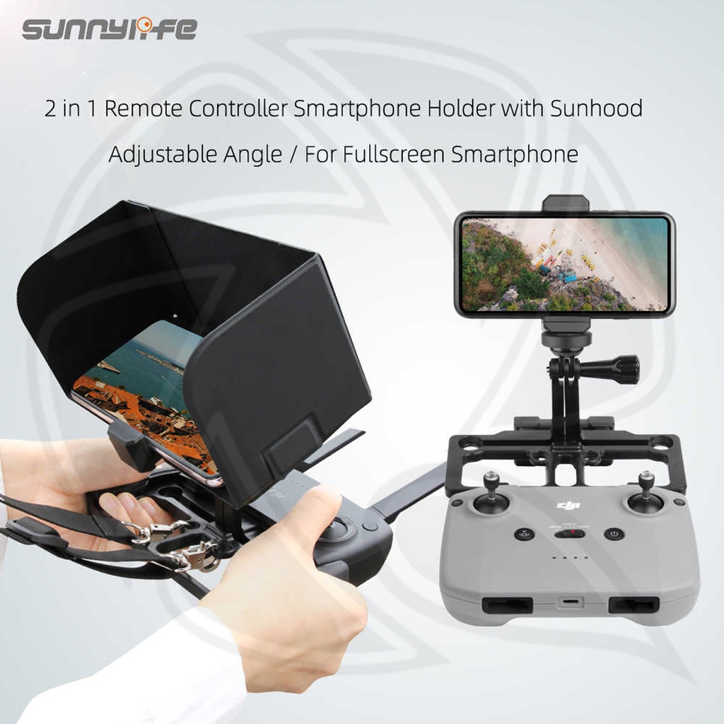 Sunnylife 2 in 1 Remote Controller Mobile Phone Holder with Sun Hood TY-Q9277