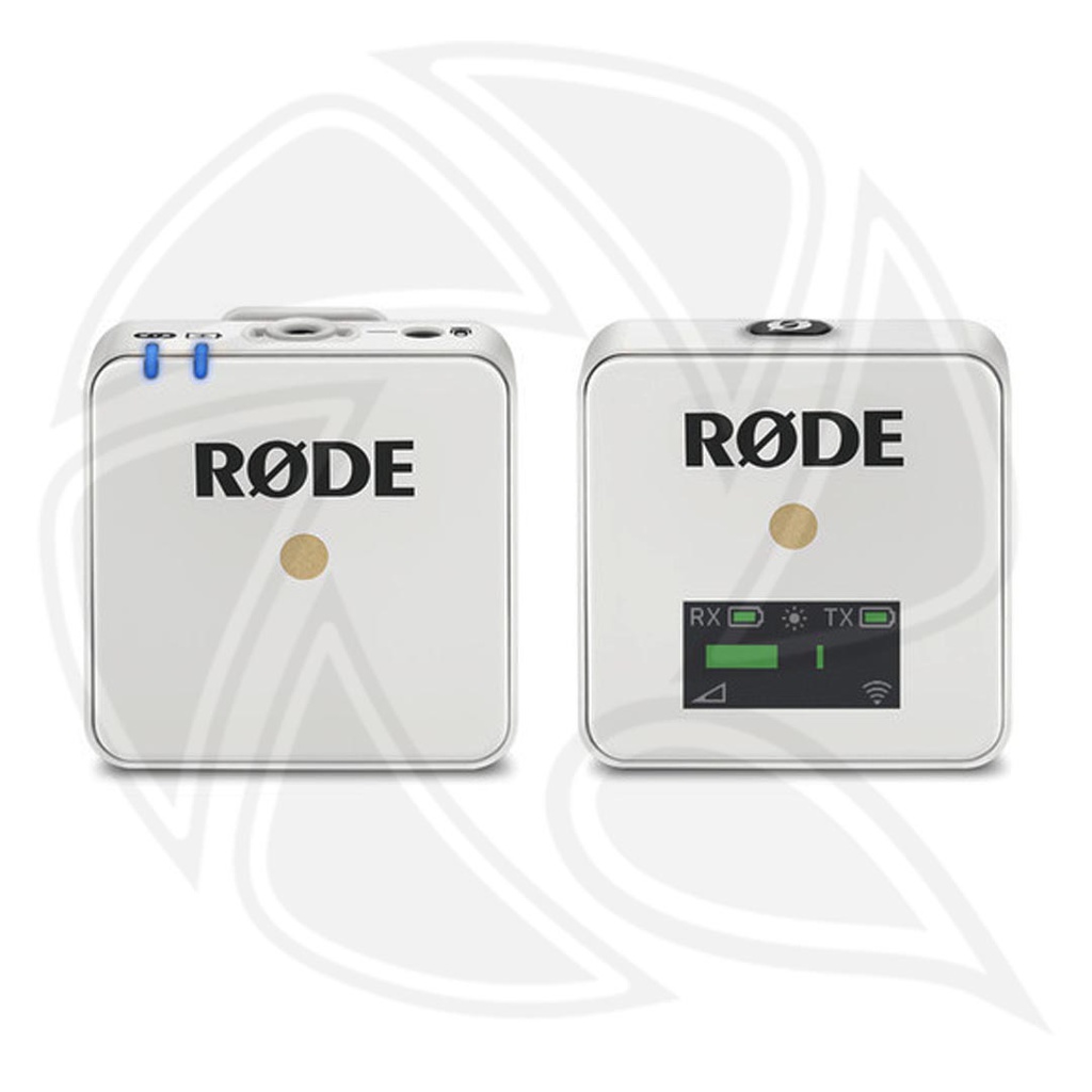 RODE Wireless GO (white) Compact Wireless Microphone System  (2.4 GHz)