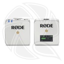 RODE Wireless GO (white) Compact Wireless Microphone System  (2.4 GHz) (Neck mic. Wireless)