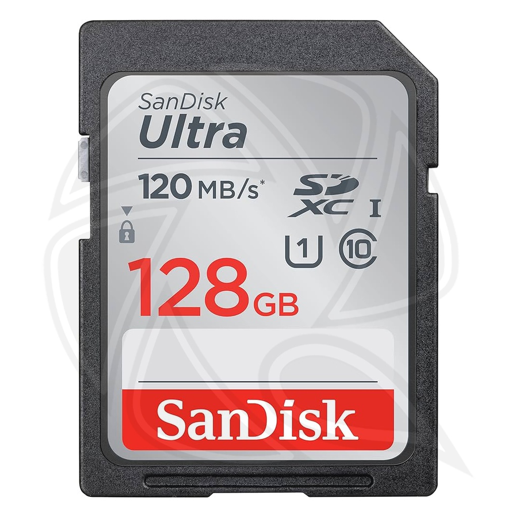 SANDISK 128GB 120MB/S Ultra  SDXC UHS-I