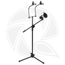 Powerpak Multi-function Universal 360 Arm Adjustable Design Microphone Stand with 2 Mobile Holder