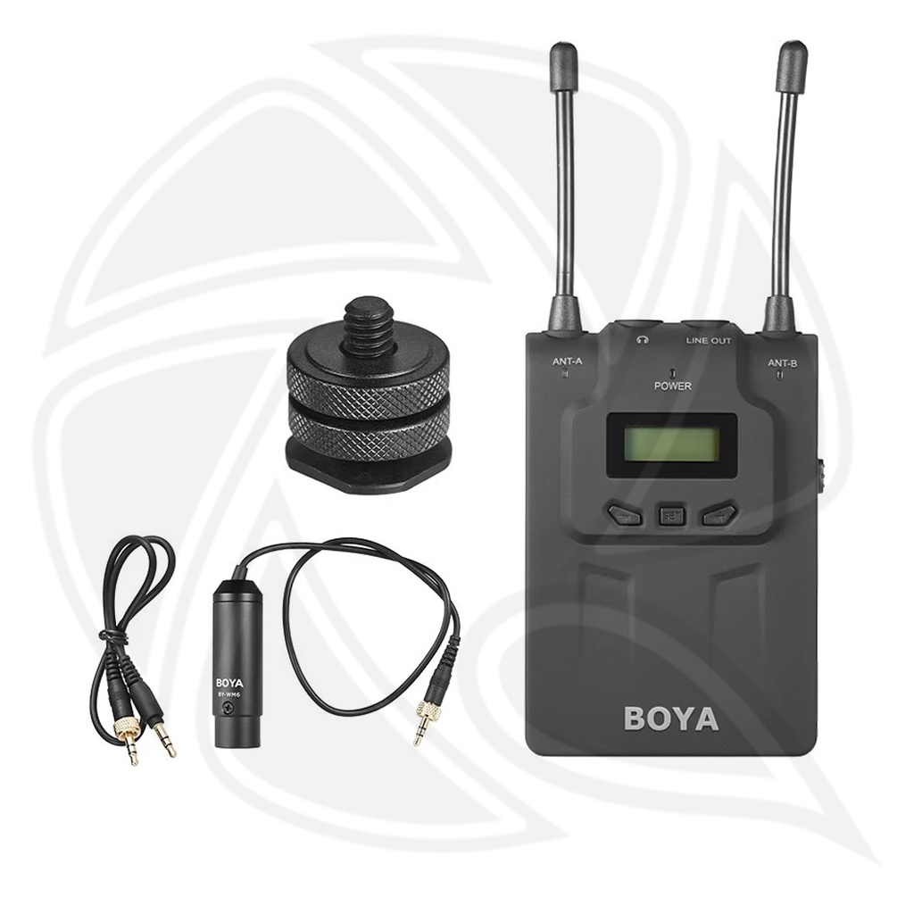 BOYA - WM8R - UHF Dual Channel Wirless Receiver (Neck mic. Wireless)