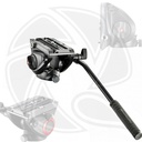 MANFROTTO-MVH500 AH Fluid Video Head with Flat Base