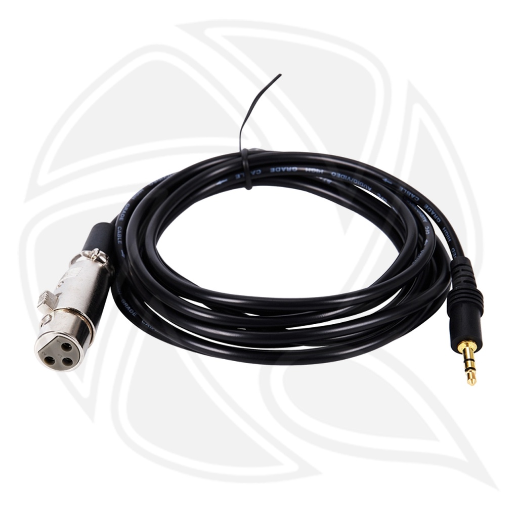 Stereo Jack to XLR MICROPHONE CABLE 3.5mm - 3M