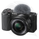 Sony ZV-E10 Mirrorless Camera with 16-50mm Lens (Black)