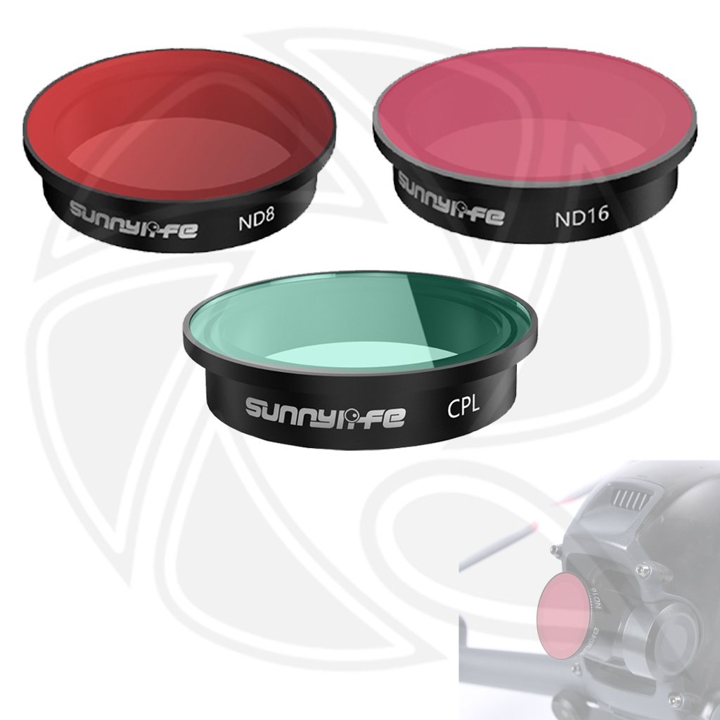 Superlight Germany Imported Optical Glass Lens Filter Combo CPL+ND8+ND16  FV-FI9323-3X