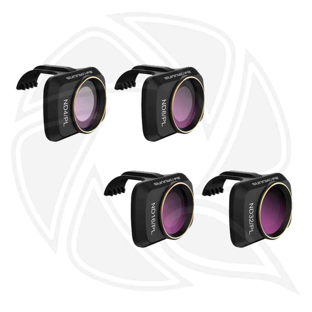 &quot;Sunnylife Camera Lens Filter Combo  ND4-PL +ND8-PL +ND16-PL +ND32-PL Filter  MM-FI9255-4P