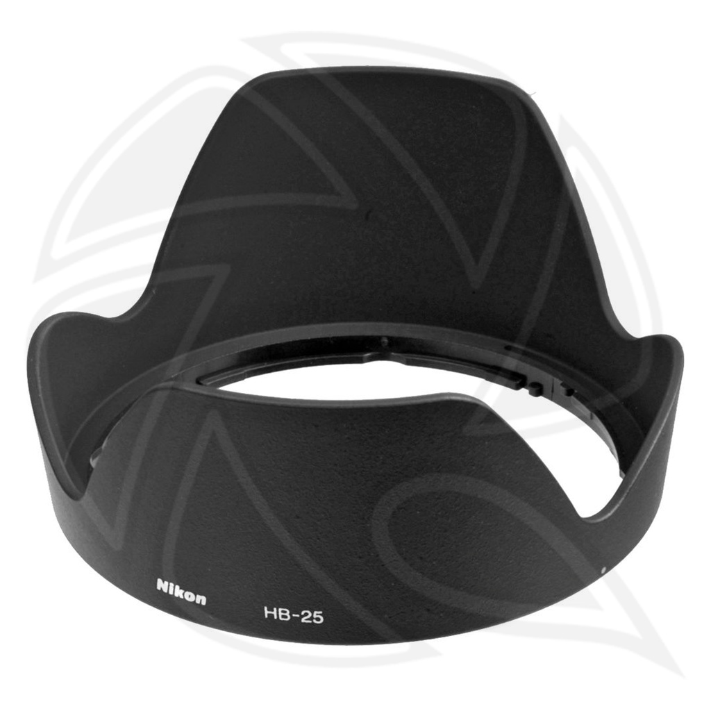 HB-25 LENS HOOD - NIKON AF Zoom-NIKKOR 24-85mm f/2.8-4D IF &amp; AF-S VR Zoom-NIKKOR 24-120mm f/3.5-5.6G IF-ED