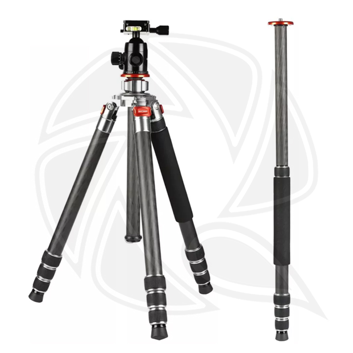 TRIOPO GX3104 TRIPOD Carbon Fiber with  B-3 Ball Head