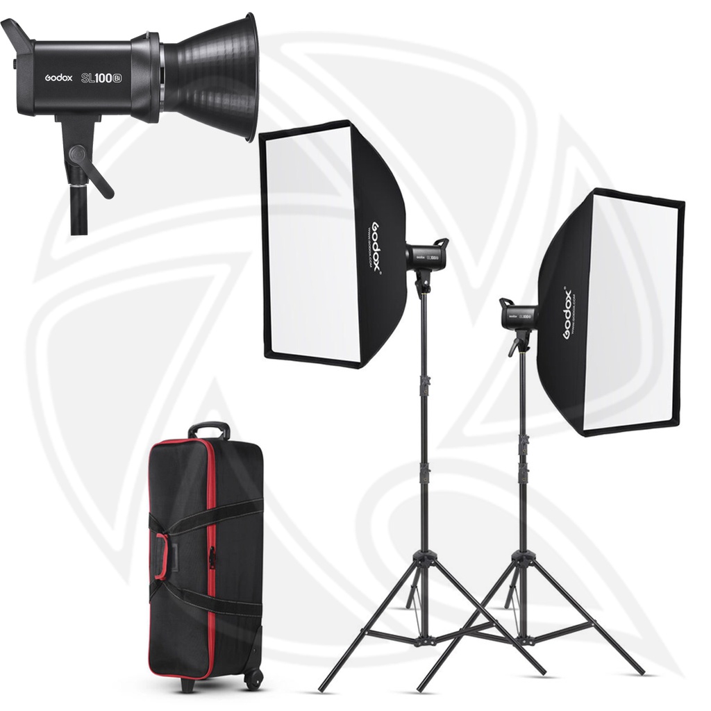 GODOX  SL100Bi Bi-Color LED Video Light 2Kit