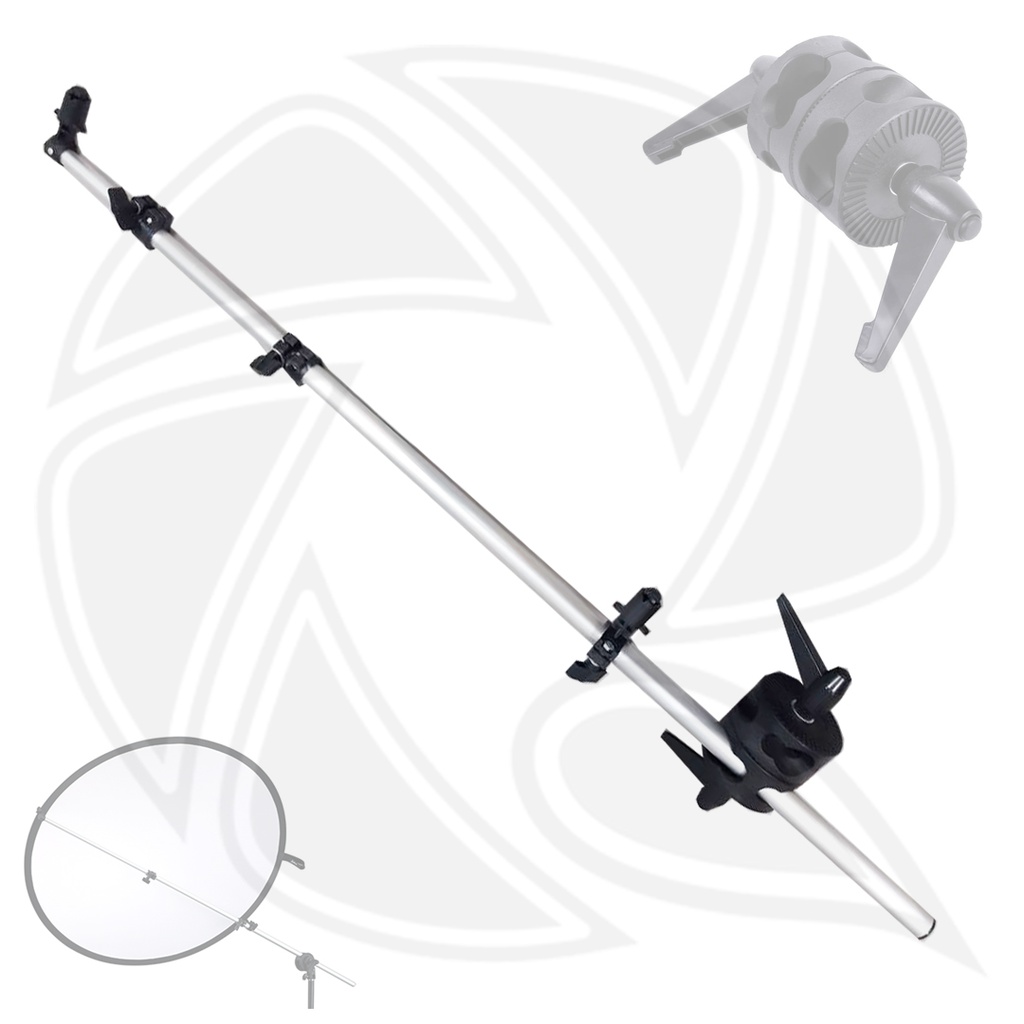 LIFE OF PHOTO p-3111 Photo Studio Extendable Reflector Holder Arm