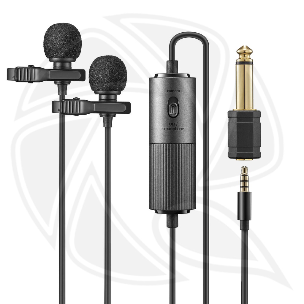 GODOX LMD-40C Dual Omnidirectional Lavalier Microphone