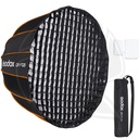 GODOX QR-P120 Quick Release Parabolic  Softbox with Grid