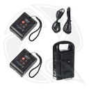 CAME TV BZ-2C-MINI99 2pcs mini light weight  battery (with 2 D-tap ,1USB 5v, charger Convert)