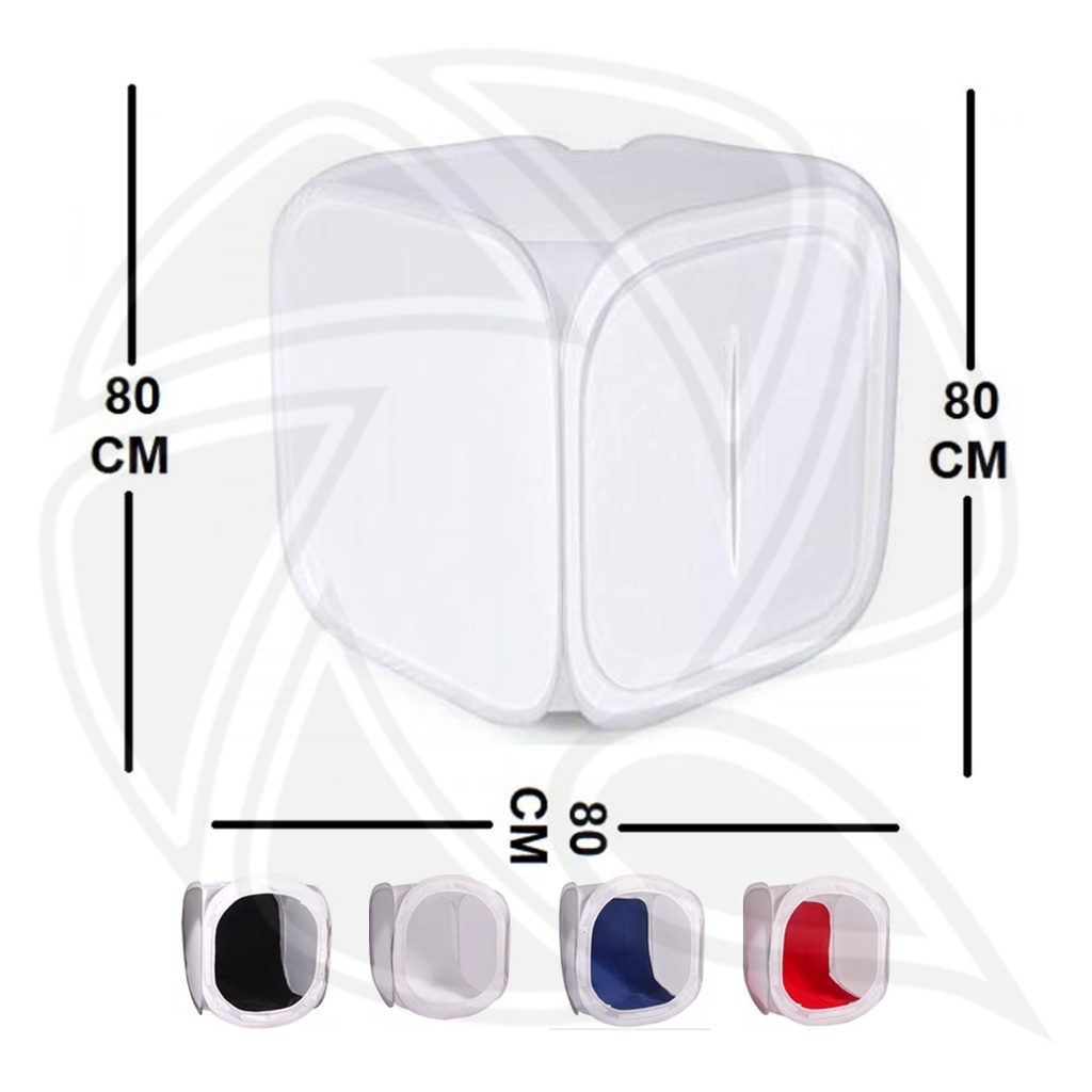GODOX 80x80cm Photo Light Tent Diffusion SoftBox with  4Colors Background