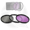 Filter Kit 62mm SLIM(CPL, UV, FL-D)