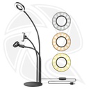 Professional Live Stream (RingLight , Mobile Base , Mic Base) - larg