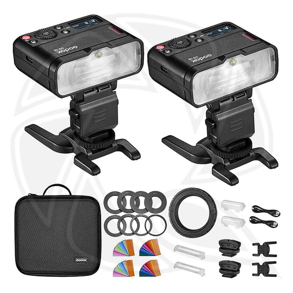 GODOX MF12 k2 Macro Flash 2-Light Kit