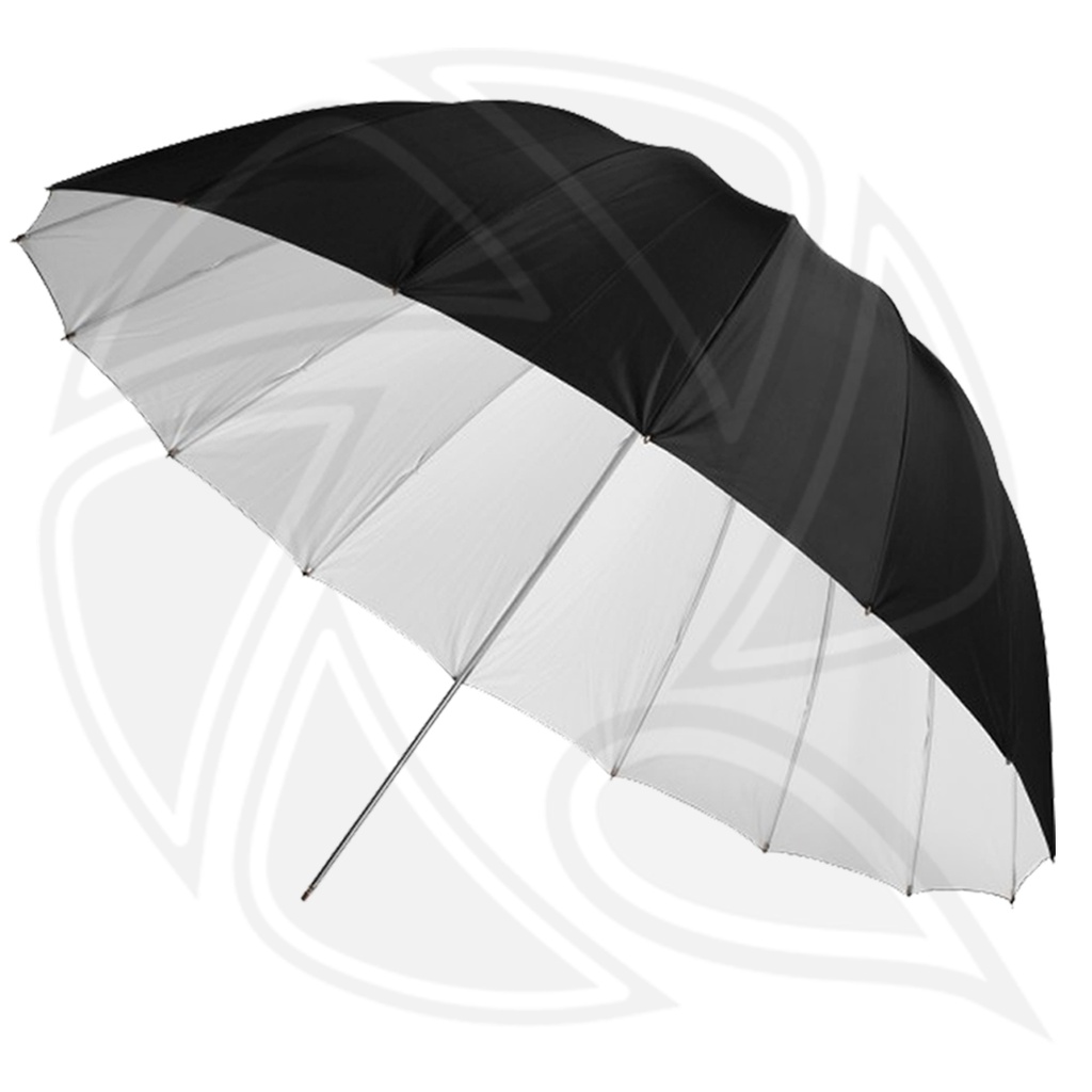 LIFE OF PHOTO AU48SX 105cm parbolic Umbrella black/white