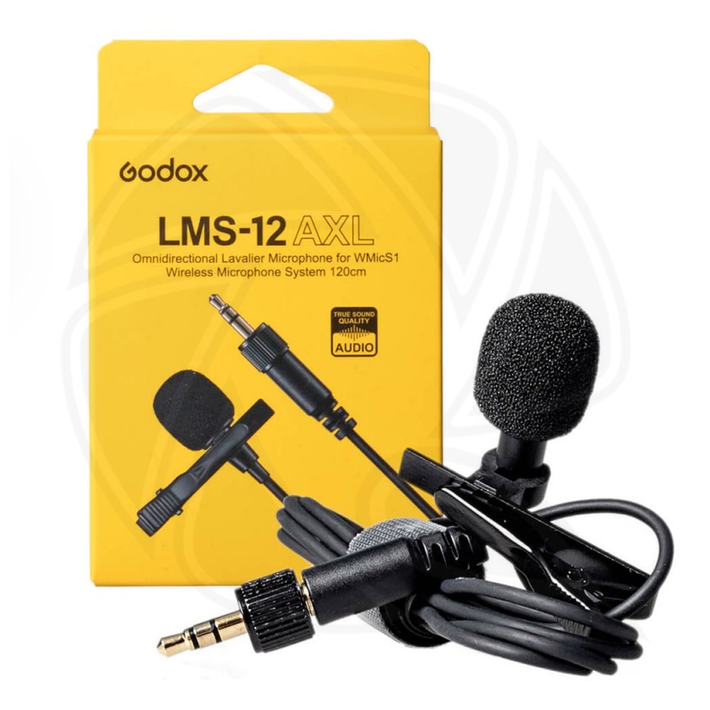 GODOX LMS-12A AXL Omnidirectional Lavalier Microphone