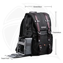 KF13. 092 Waterproof Backpack, Large Size for DSLR Cameras