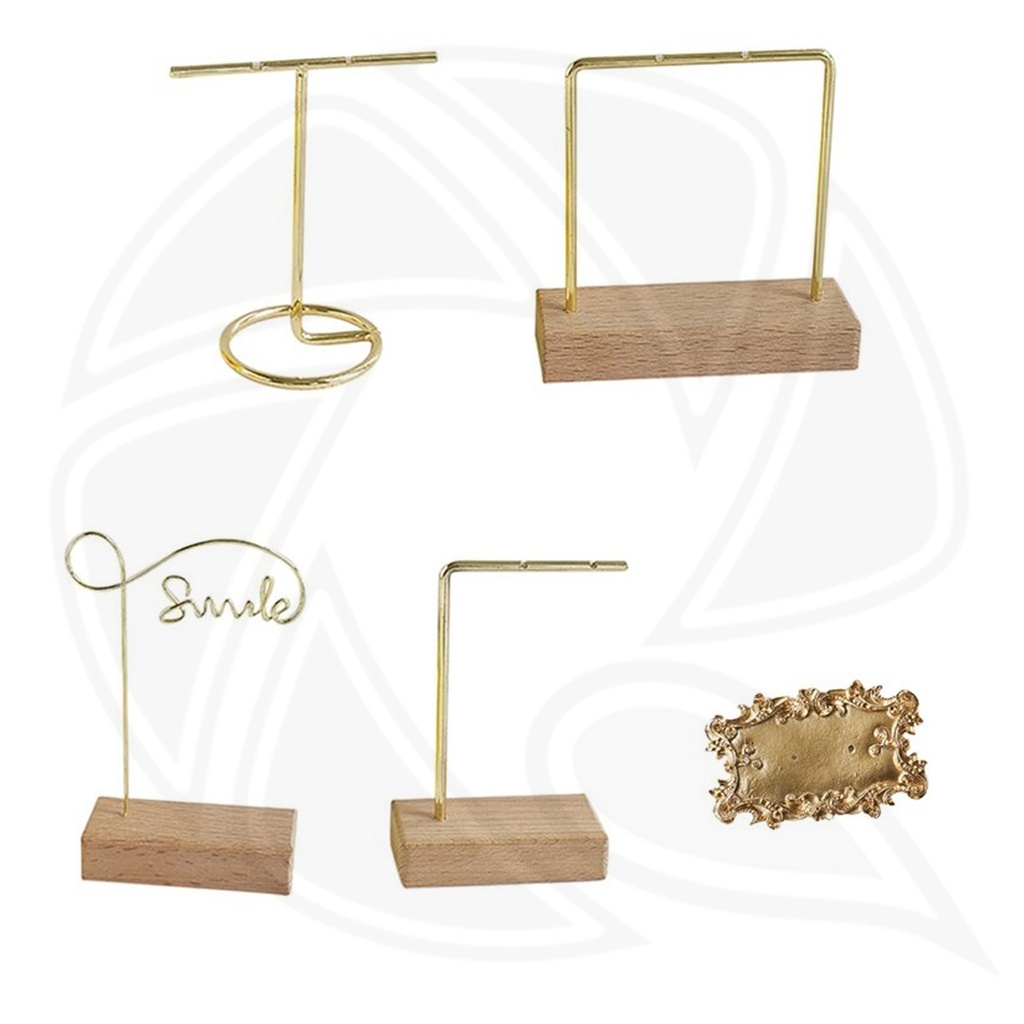 D11 Live Props jewelry packaging metal &amp; wood (5pcs a set)