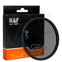 K&amp;F CPL Filter Slim Blue Multi-Coated Japan Option 58mm