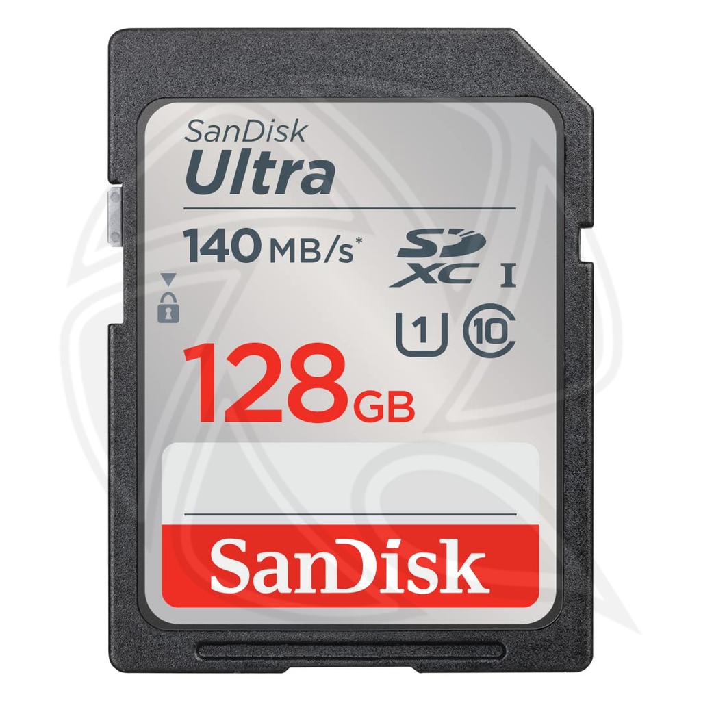SANDISK Ultra 128GB 140MB/S SDXC UHS-I Card