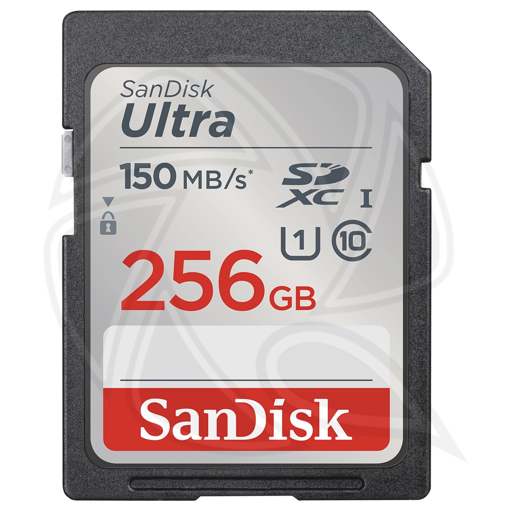 SANDISK  256GB 150MB/s ULTRA UHS I SD CARD