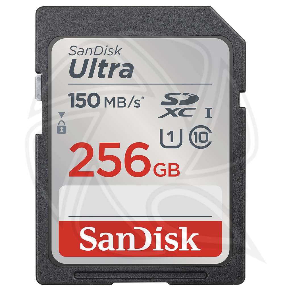 SANDISK  ULTRA 256GB 150MB/s SDXC UHS-I SD Card