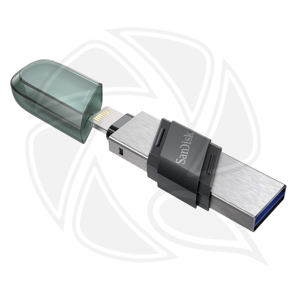 SANDISK  IXPAND FLASH DRIVE flip 128GB USB +lightning (IOS)