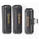 BOYA BY-WM3T2-U2 Wireless Microphone for USB-C Devices (2.4 GHz) (Neck mic. Wireless)