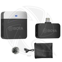 BOYA BY-M1LV-D 2.4GHz Wireless Microphone for iOS (Neck mic. Wireless)