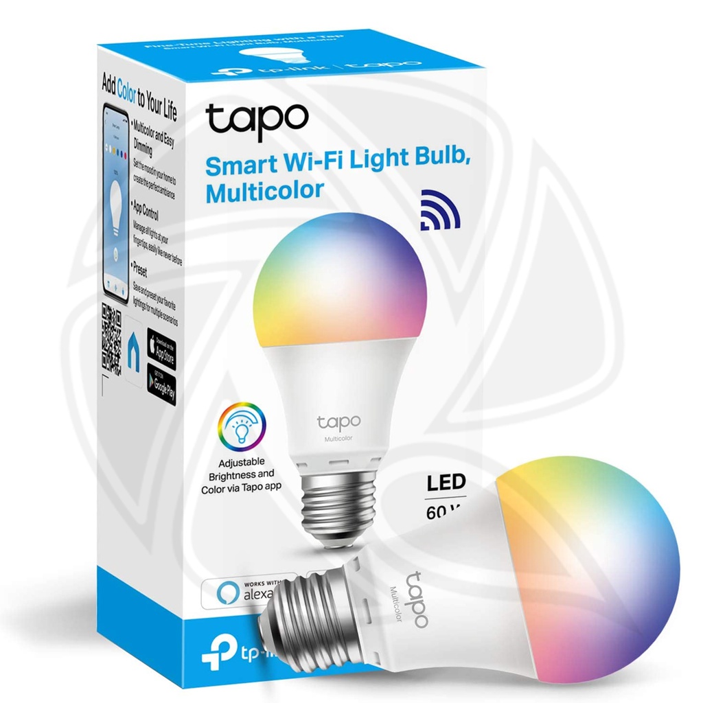 TP-LINK tapo Smart Wi-Fi Light Bulb, Multicolor / tapo L530E