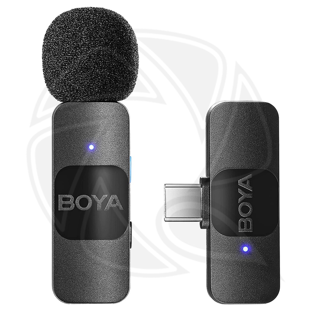 BOYA BY-V10 one person Wireless Lavalier Microphone for  Type C (Neck mic. Wireless)