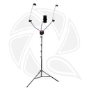 LIFE OF PHOTO LED LIGHT DUAL - LF-Y500 with Stand