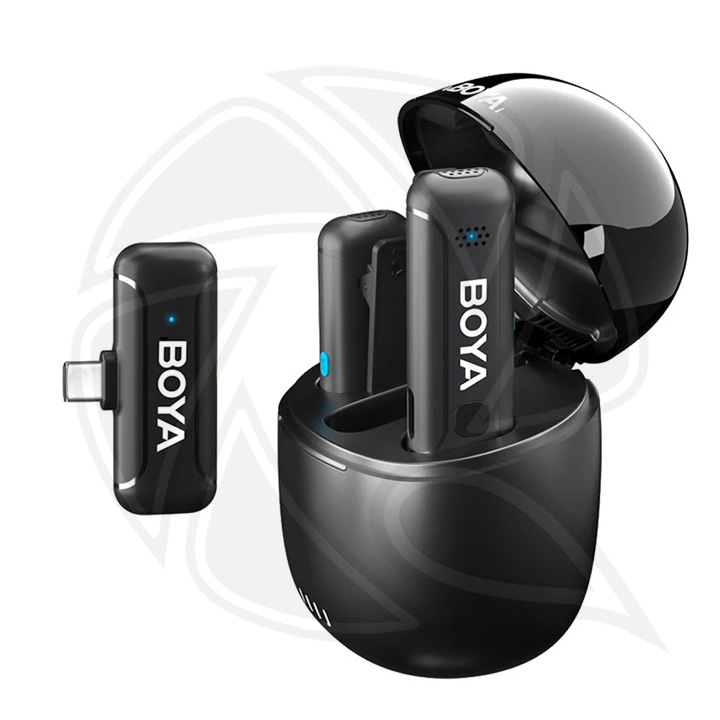 BOYA - BY-WM3T-U2  Dual Channel Wireless Microphone for Type-C Mobile  (Neck mic. Wireless)