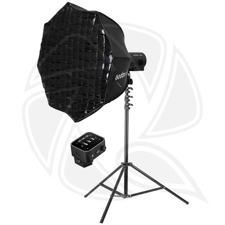 QPS- Godox AD300pro Outdoor Flash with Quick SOFTBOX GRID 60cm  KIT for Sony