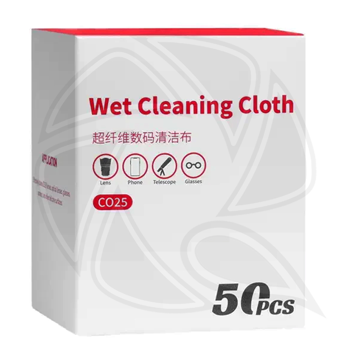 ULANZI CO25 Wet Cleaning Cloth 50 Pcs (High-Density Fiber Lens) C059GBB1 