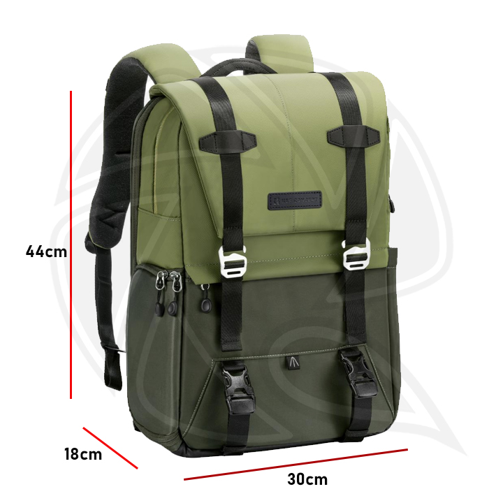 KF13.087AV2 Beta backpack 20L Camera Backpack, Lightweight  with Rain Cover for 15.6 Inch Laptop, DSLR Cameras (Army Green）