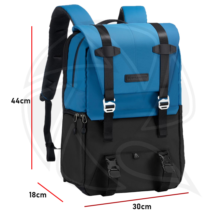 KF13.087AV7 Camera Backpack Camera Bags for Photographers Large Capacity Camera Case with Raincover15-15.6 Inch Laptop Compartment - Backpack 20L Urban Wander 45x30x20cm