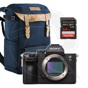 SONY Alpha a7III Mirrorless Digital Camera (Body Only) with Memory Card &amp; BackBag