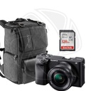 SONY Alpha a6400 Mirrorless Digital Camera with 16-50mm Lens  with Memory Card&amp; BackBag 