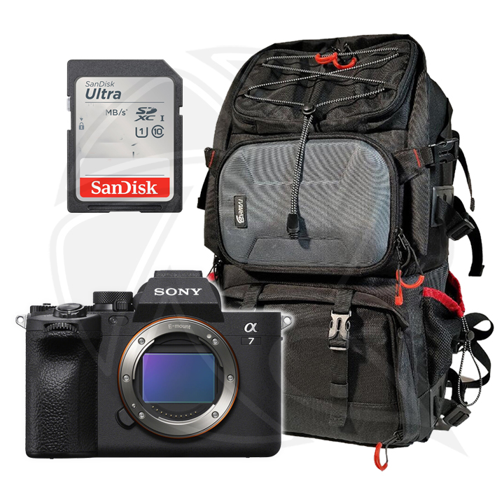 SONY Alpha a7IV Mirrorless Digital (Body Only) with Memory Card &amp; BackBag